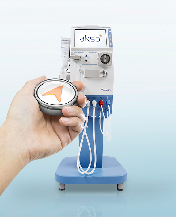 AK98, dialysis machine, hemodialysis, HDx, dialysis