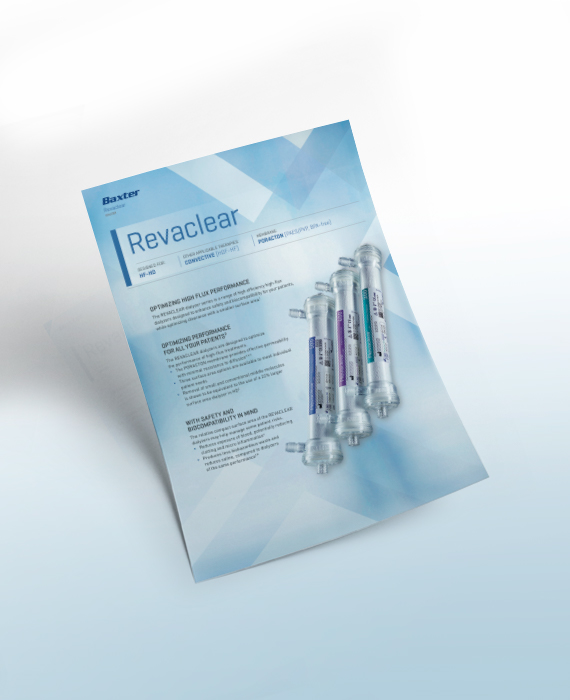 revaclear, dialysis, dialyzer, revaclear Datasheet